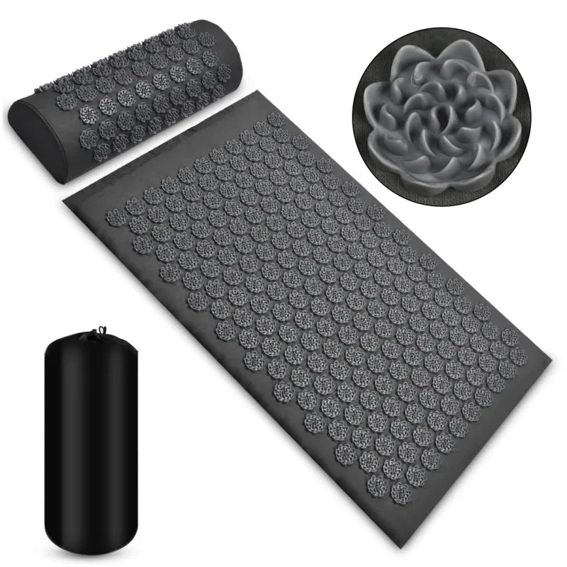 Acupressure Mat + Pillow Set