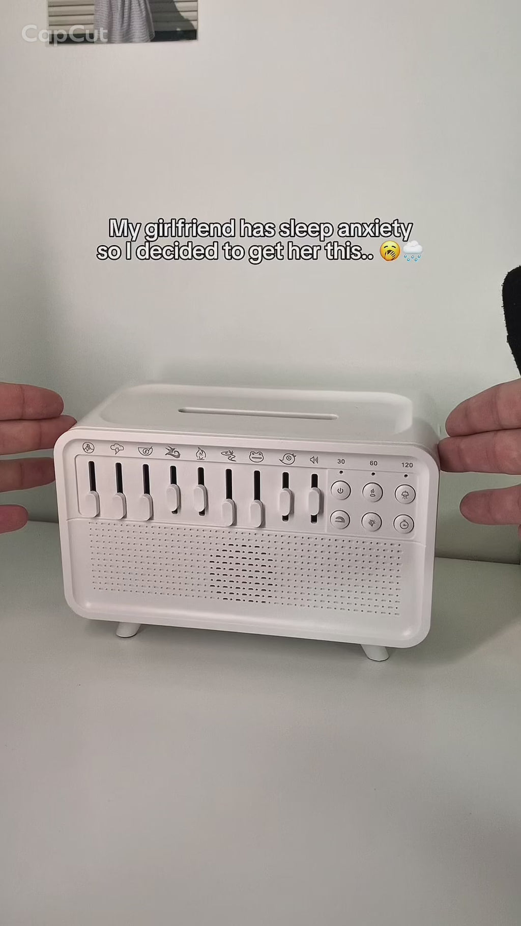 White Noise & Diffuser Machine, 2-in-1 Sleep Environment Enhancer